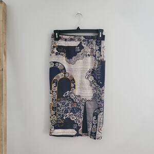 Anthropologie HD In Paris Pull-Up Pencil Straight Skirt Size XS